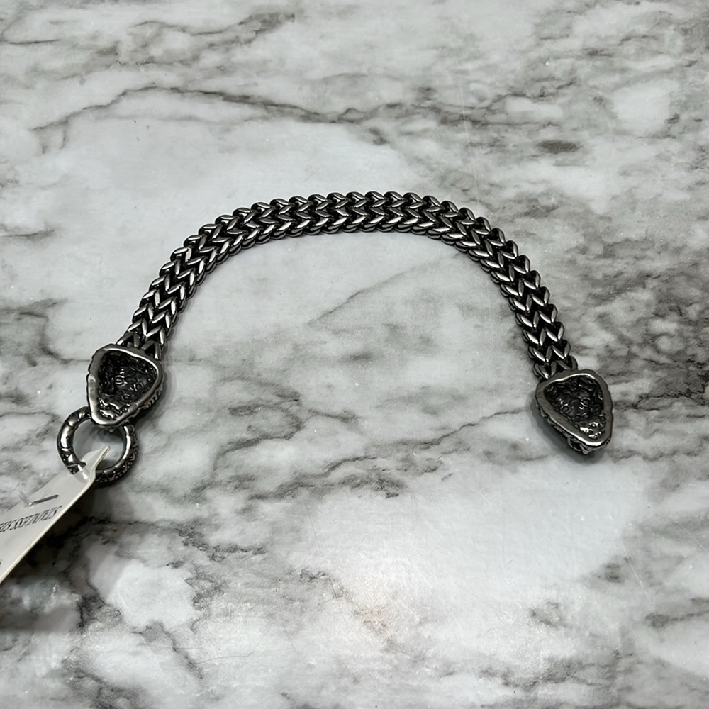STAINLESS STEEL LION HEAD BRACELET SOLD BY CELTIC WOLF COMPANY NWT - Picture 5 of 10